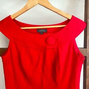 Tahari Luxury Red Dress